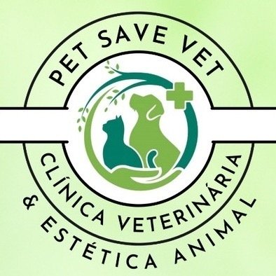 Logotipo da Pet Save Vet, clínica veterinária e estética animal no Imirim, São Paulo